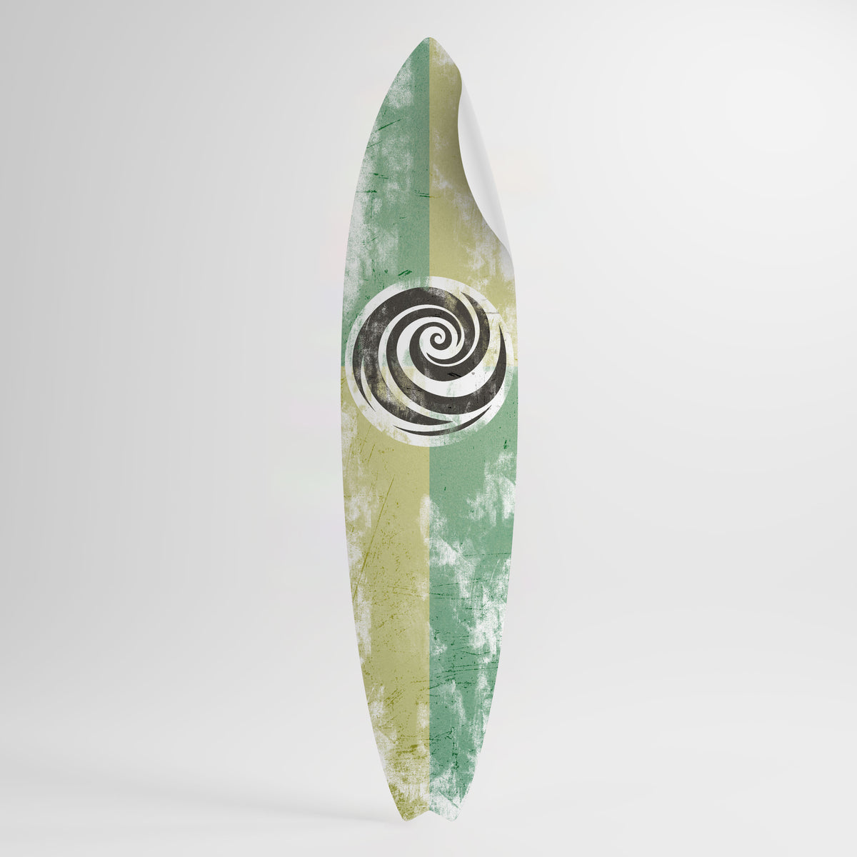 CURLY MODE Surfboard-Wandsticker