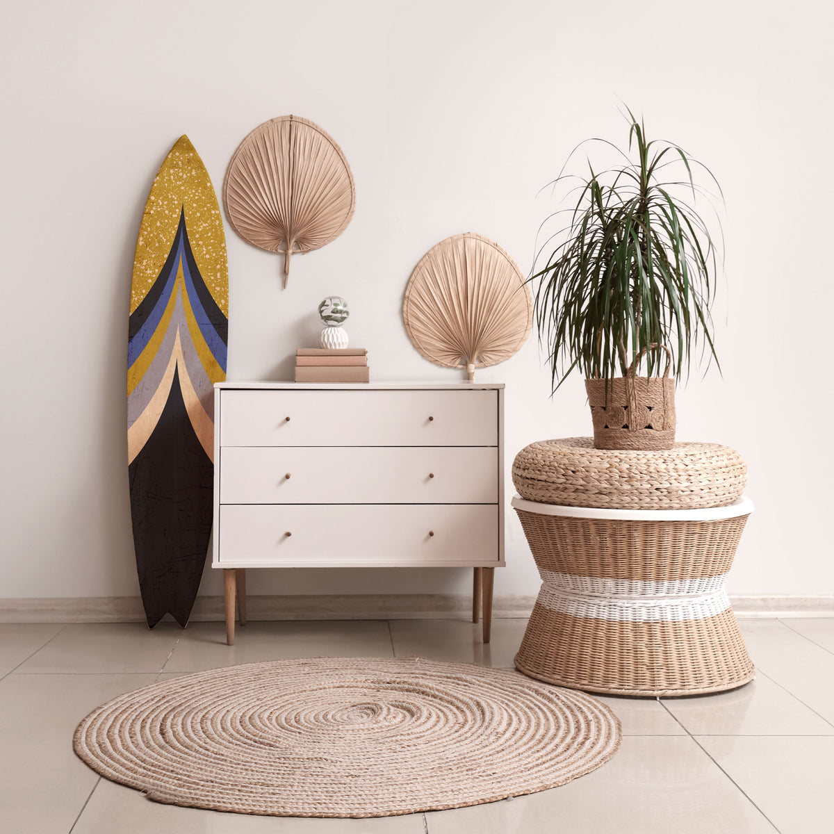 SOURING GLARE Surfboard Decorative Panel