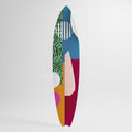 VIVID VIBES Peel and Stick Surfboard Sticker