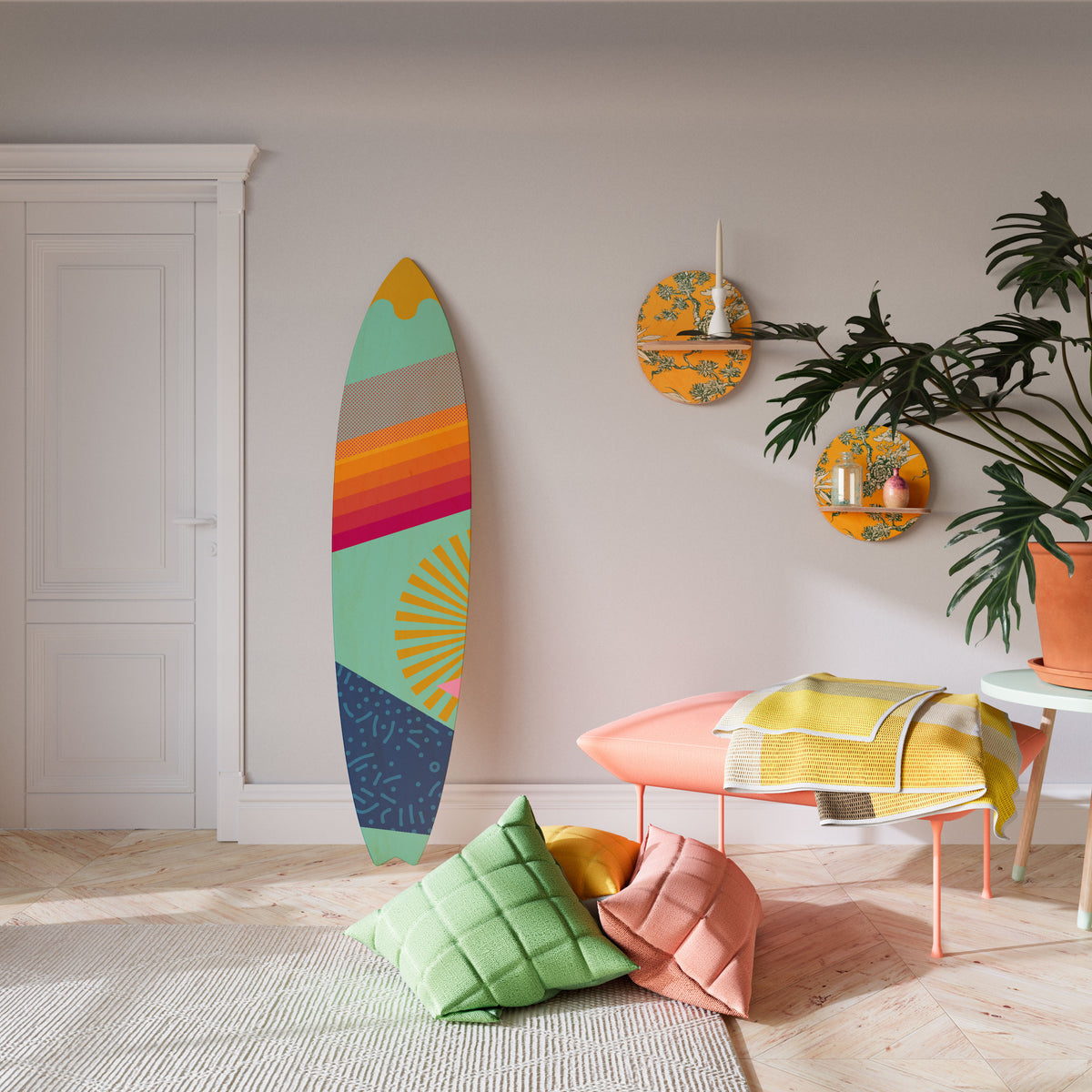 DAYBREAK BLISS Surfboard Decorative Panel
