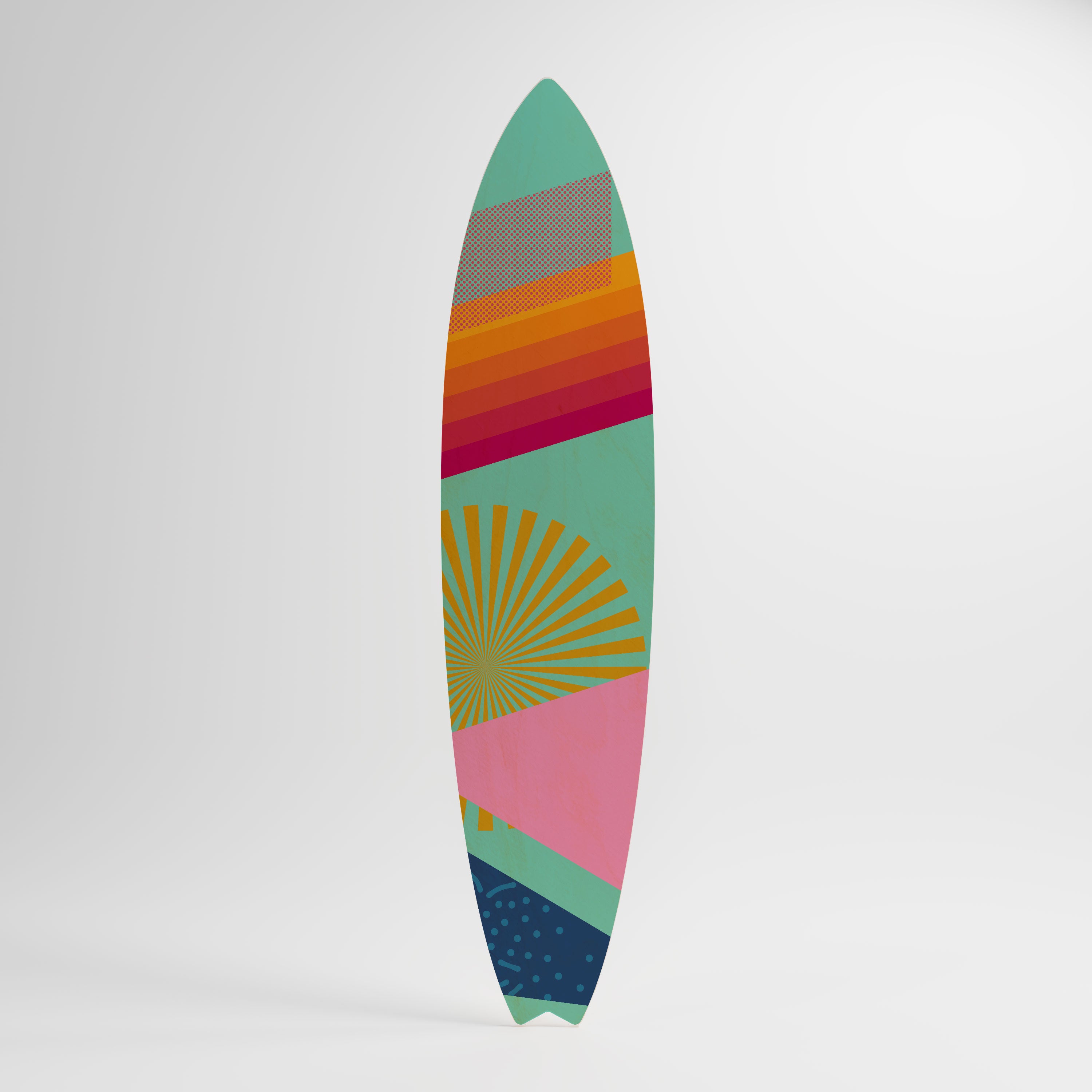 NEW DAYLIGHT Dekorativ Surfbräda