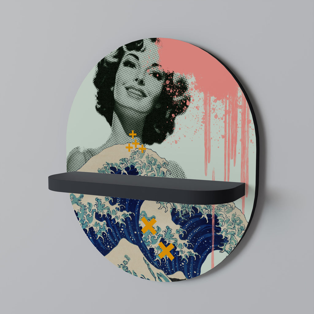 KANAGAWA BEAUTY Decorative Art Shelf