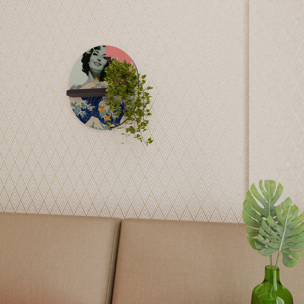 KANAGAWA BEAUTY Decorative Art Shelf