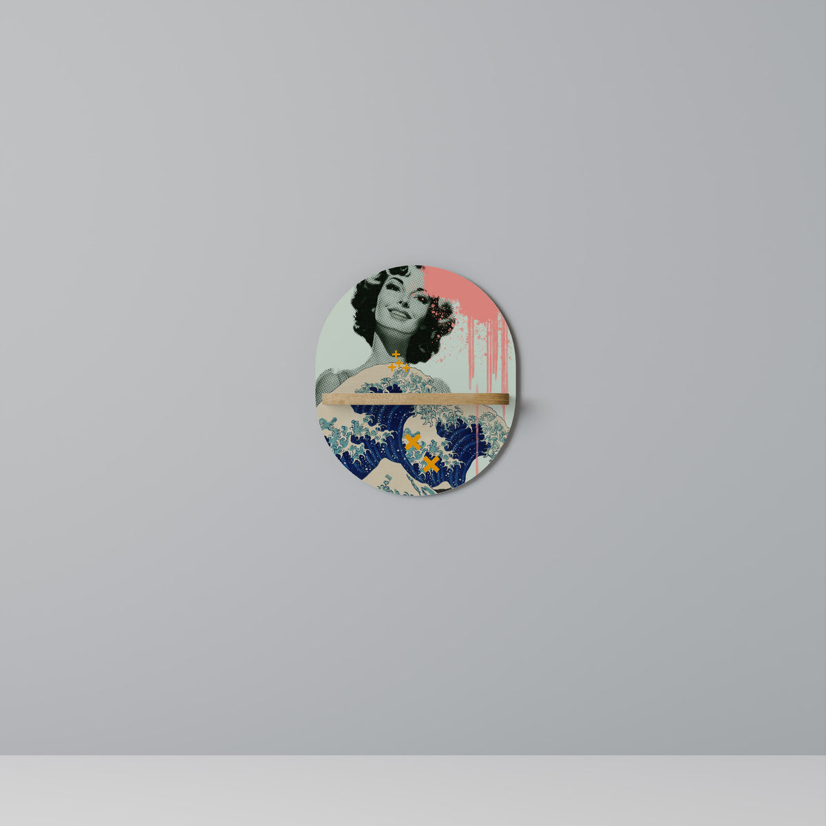 KANAGAWA BEAUTY Prateleira Artística