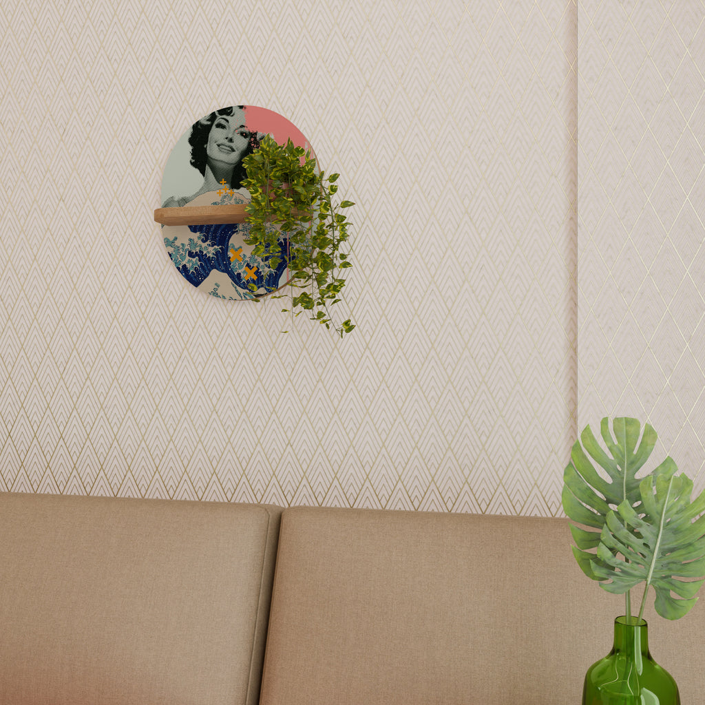 KANAGAWA BEAUTY Decorative Art Shelf