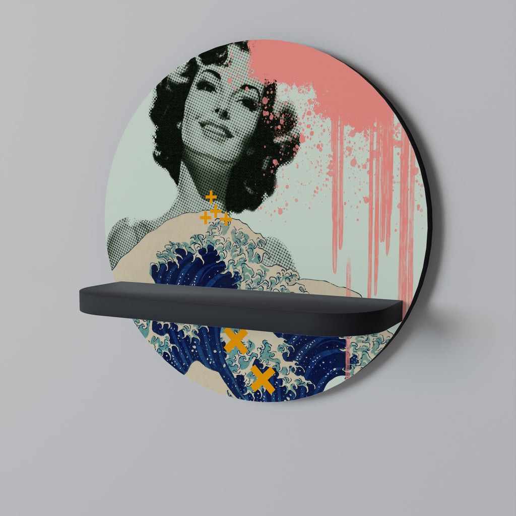 KANAGAWA BEAUTY Decorative Art Shelf