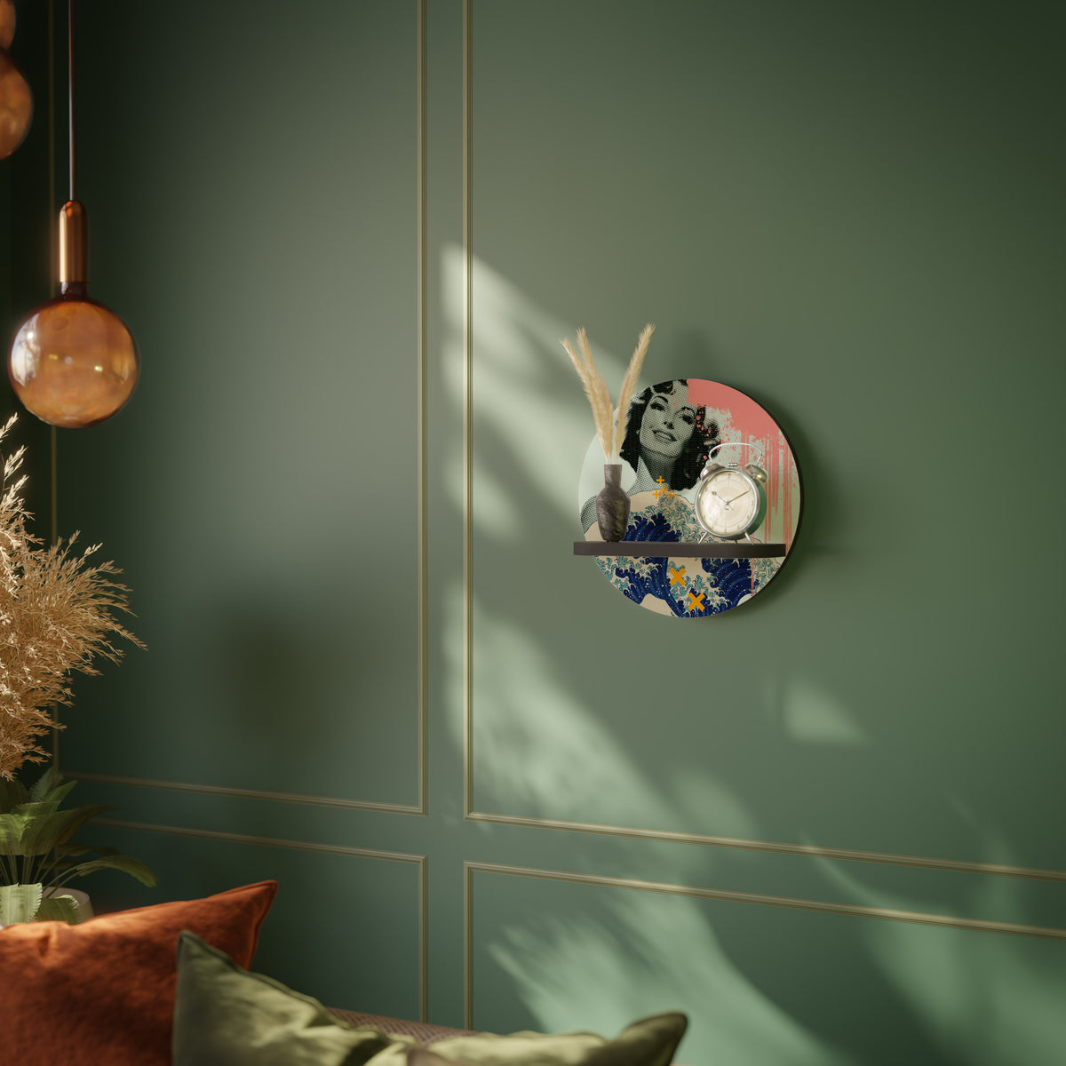 KANAGAWA BEAUTY Decorative Art Shelf