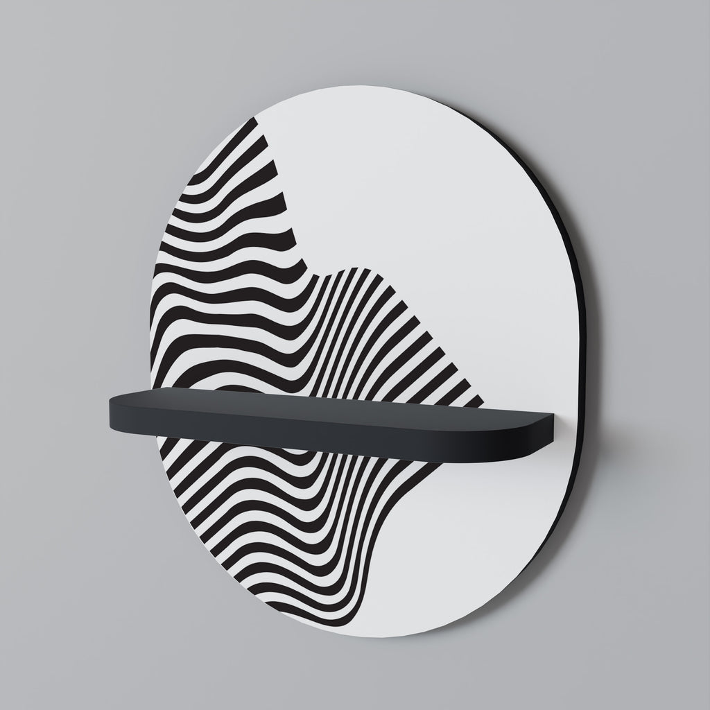 ILLUSIONARY FLOW Decorative Art Shelf