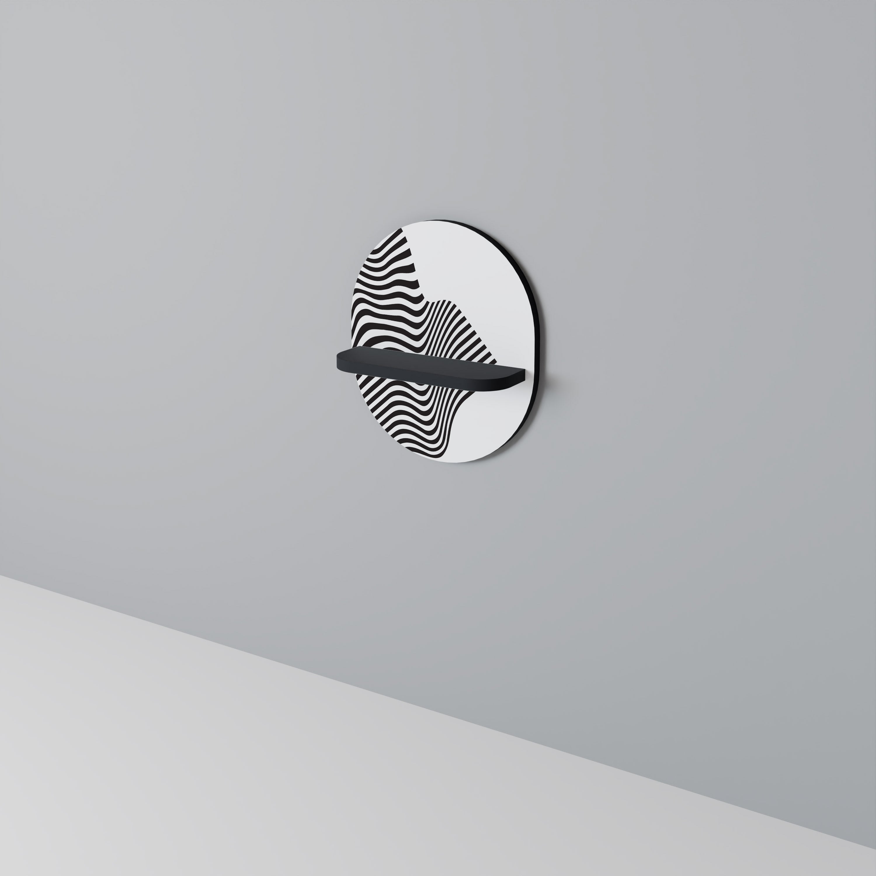 ILLUSIONARY FLOW Art Shelf