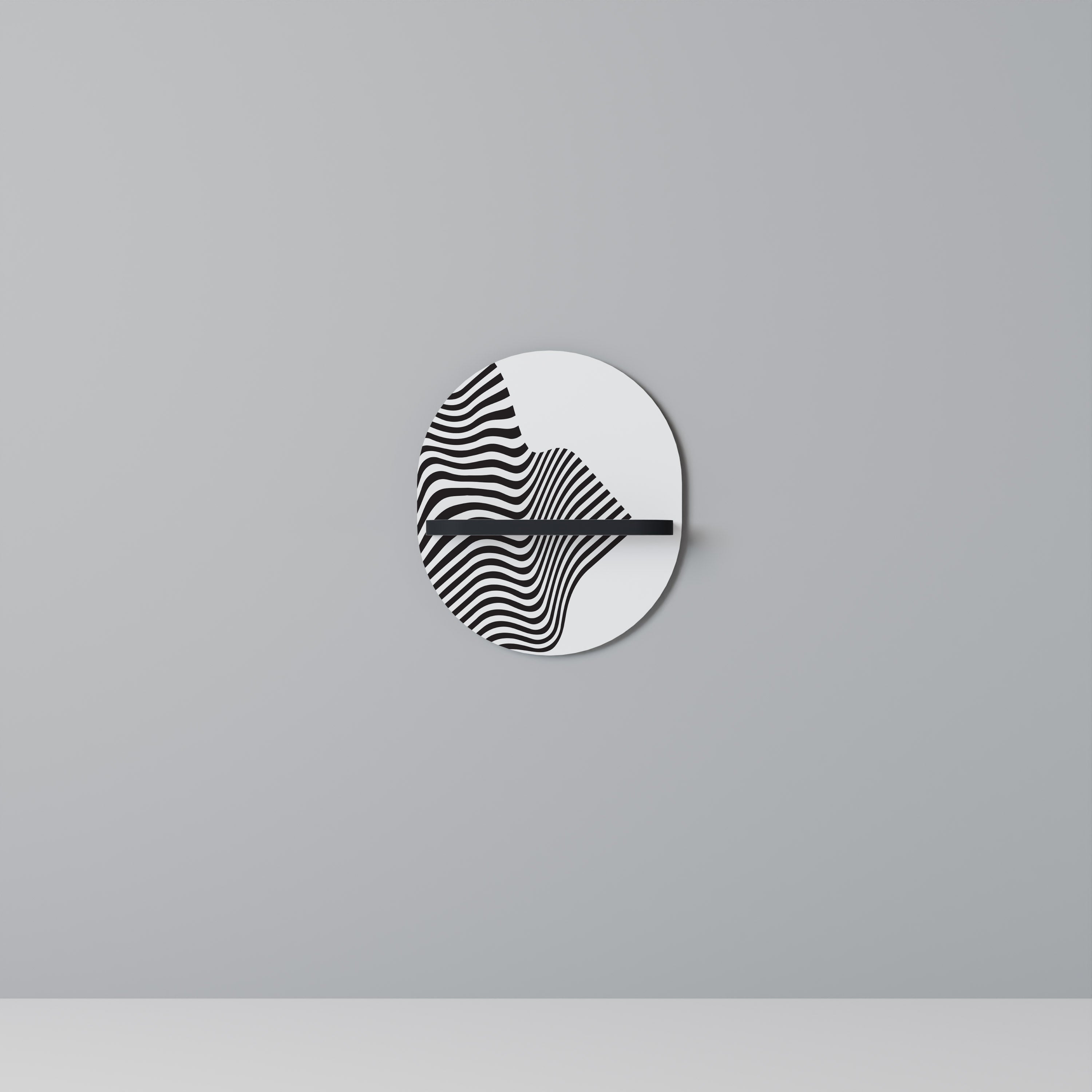 ILLUSIONARY FLOW Decorative Art Shelf