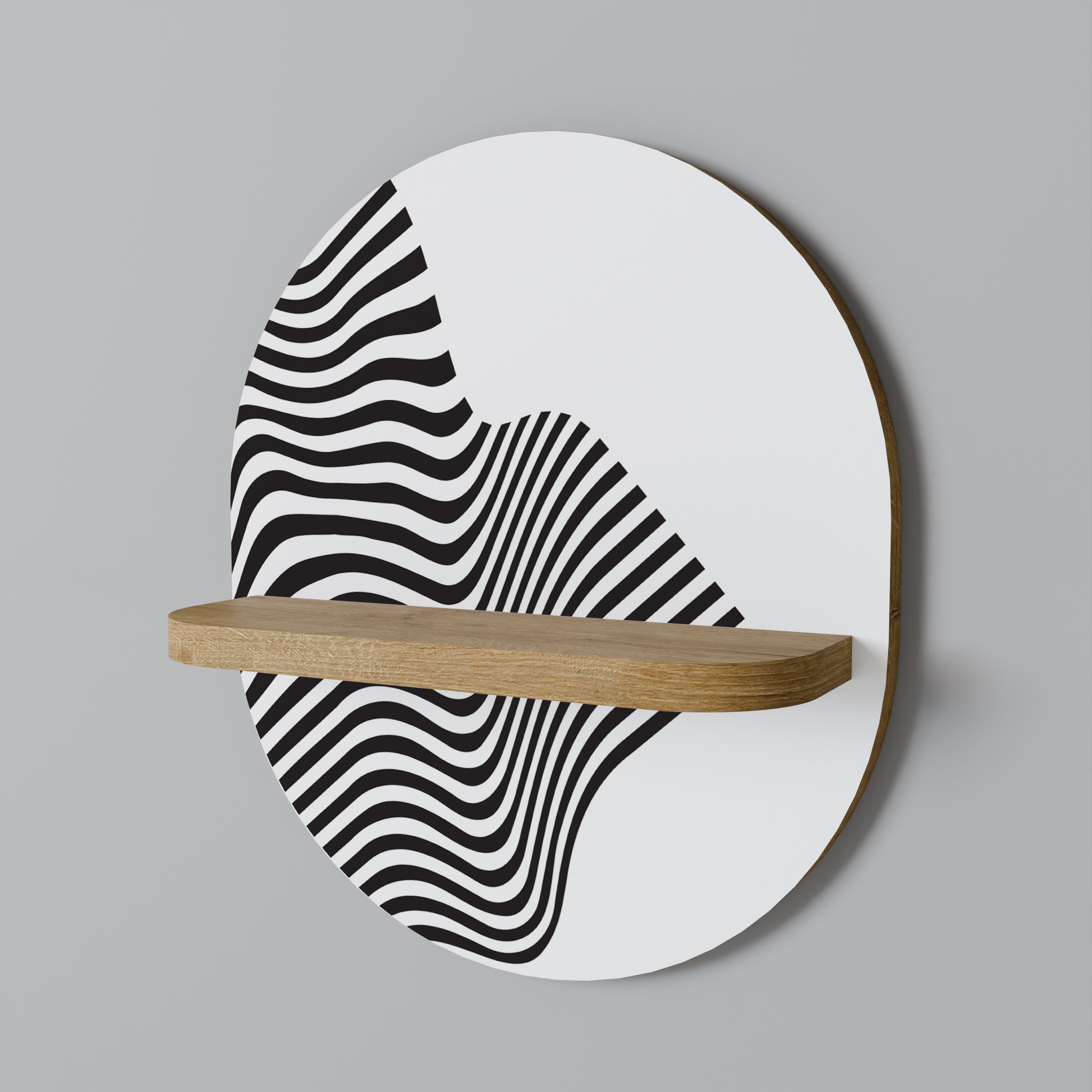 ILLUSIONARY FLOW Decorative Art Shelf