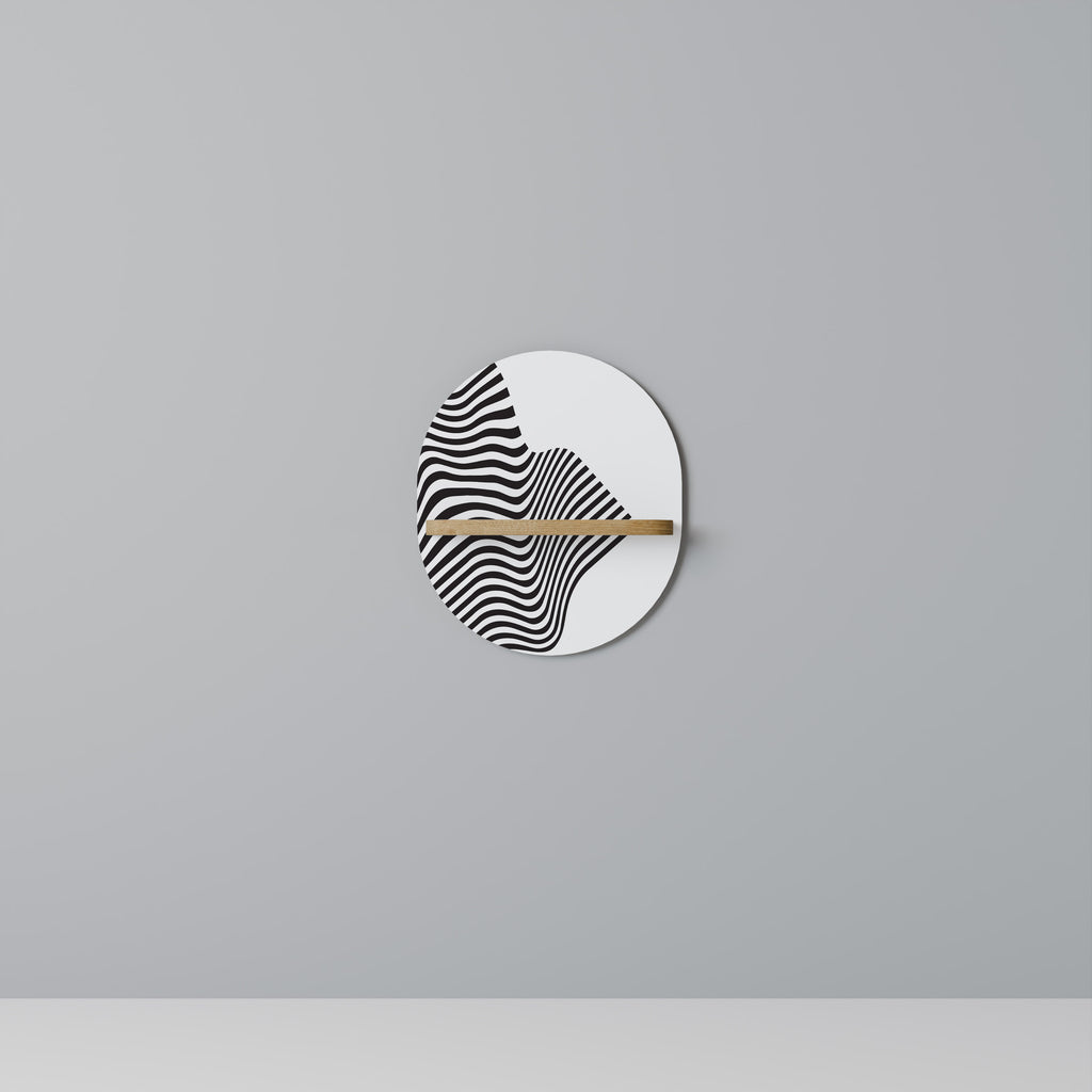 ILLUSIONARY FLOW Decorative Art Shelf