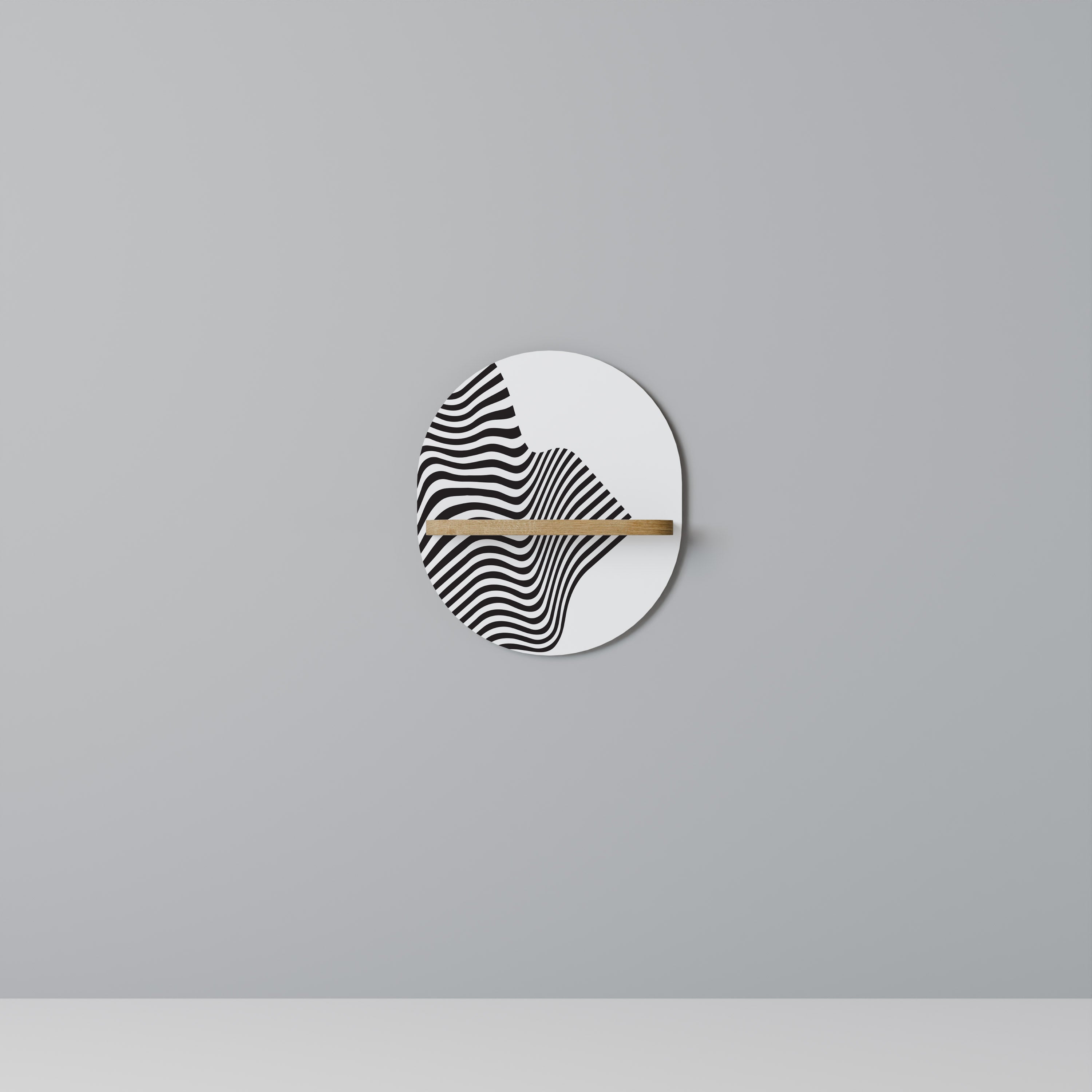 ILLUSIONARY FLOW Decorative Art Shelf