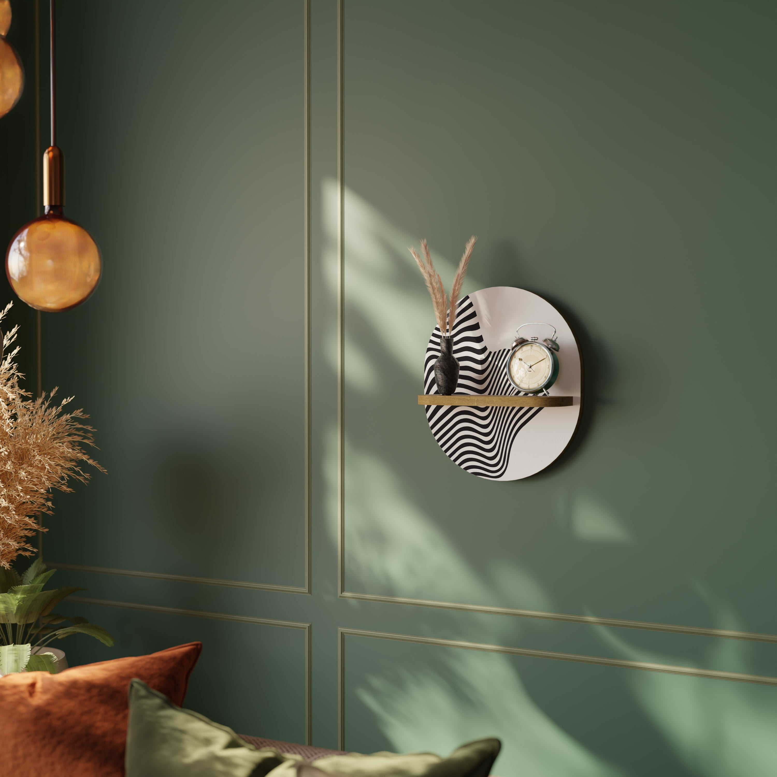 ILLUSIONARY FLOW Decorative Art Shelf