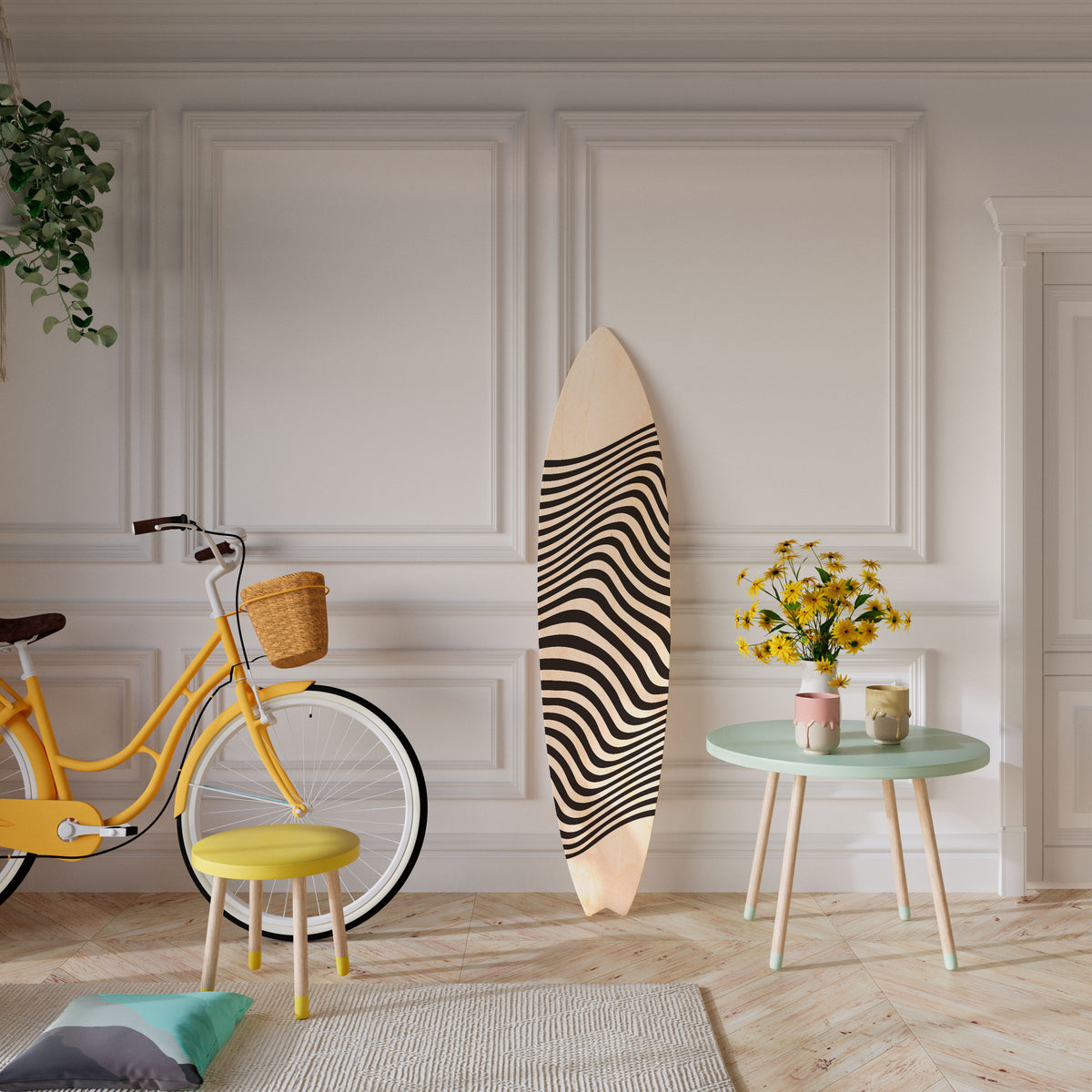 ILLUSIONARY FLOW Surfboard Decorative Panel