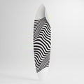 ILLUSIONARY FLOW Peel and Stick Surfboard Sticker