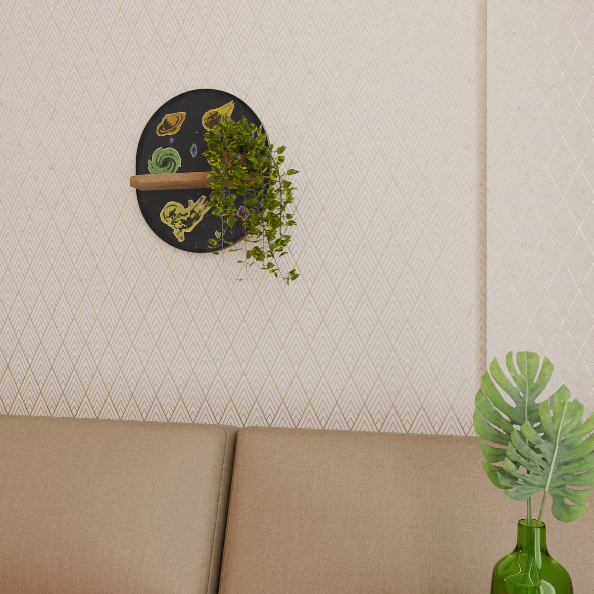 GALAXY MORSEL Designová police