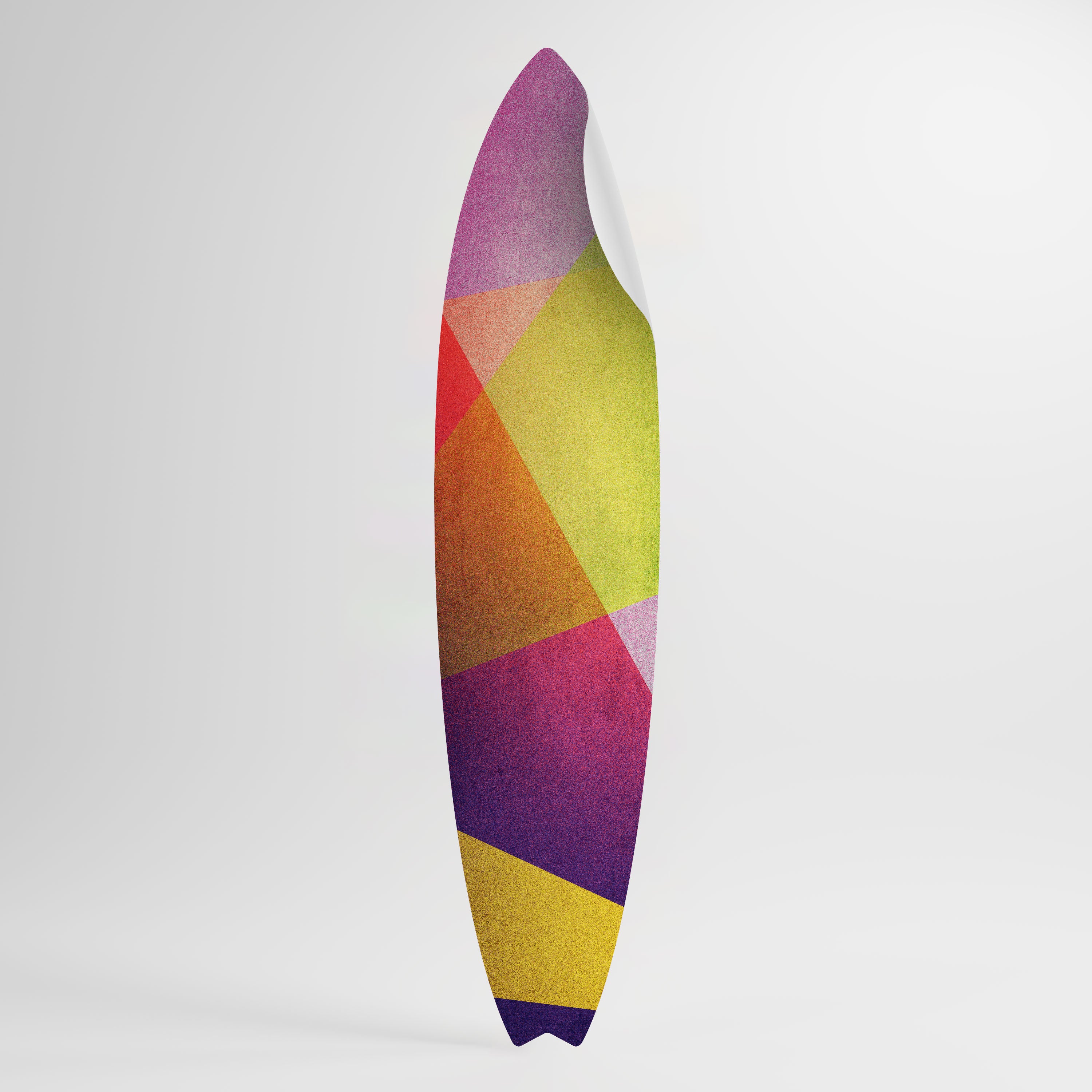 VIVID GEOMETRY Peel and Stick Surfboard Sticker