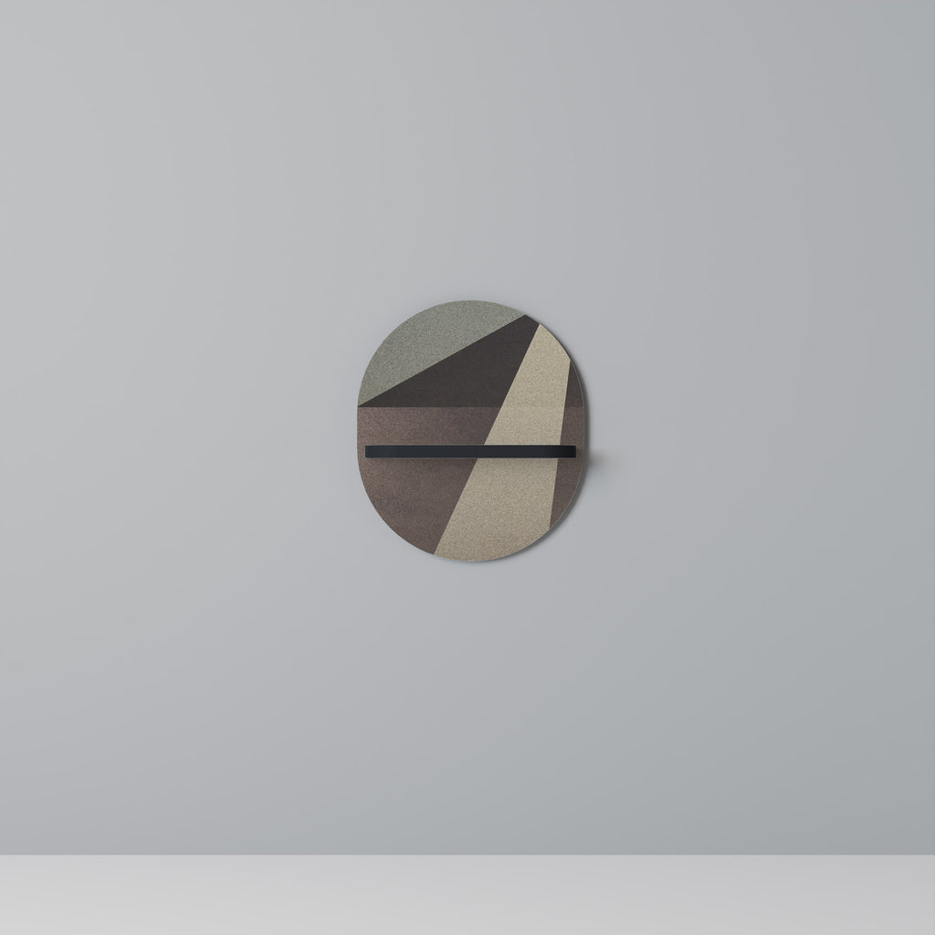 BEIGE GEOMETRY Decorative Art Shelf