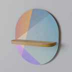 BRIGHT GEOMETRY Decorative Art Shelf