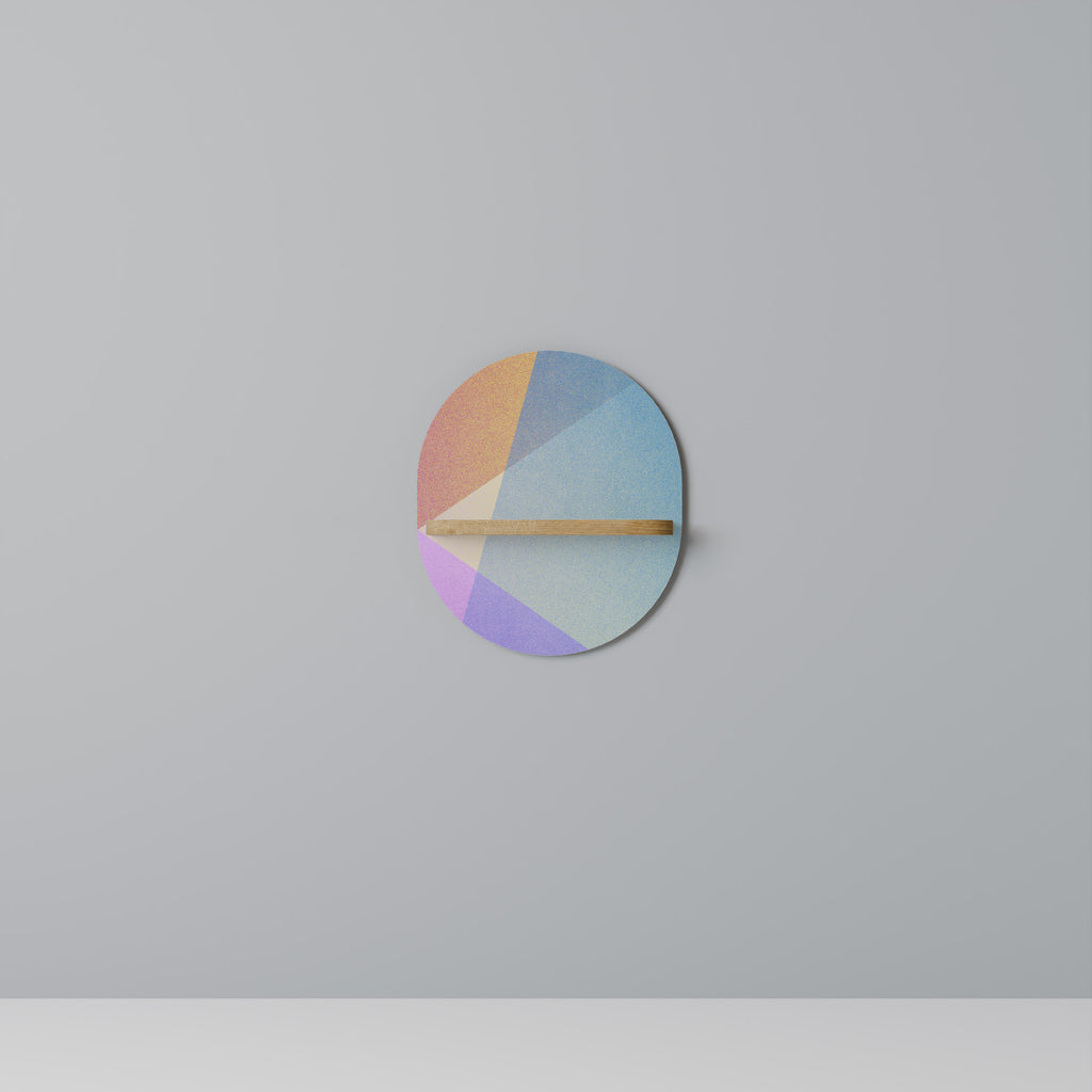 BRIGHT GEOMETRY Decorative Art Shelf