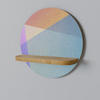 BRIGHT GEOMETRY Decorative Art Shelf