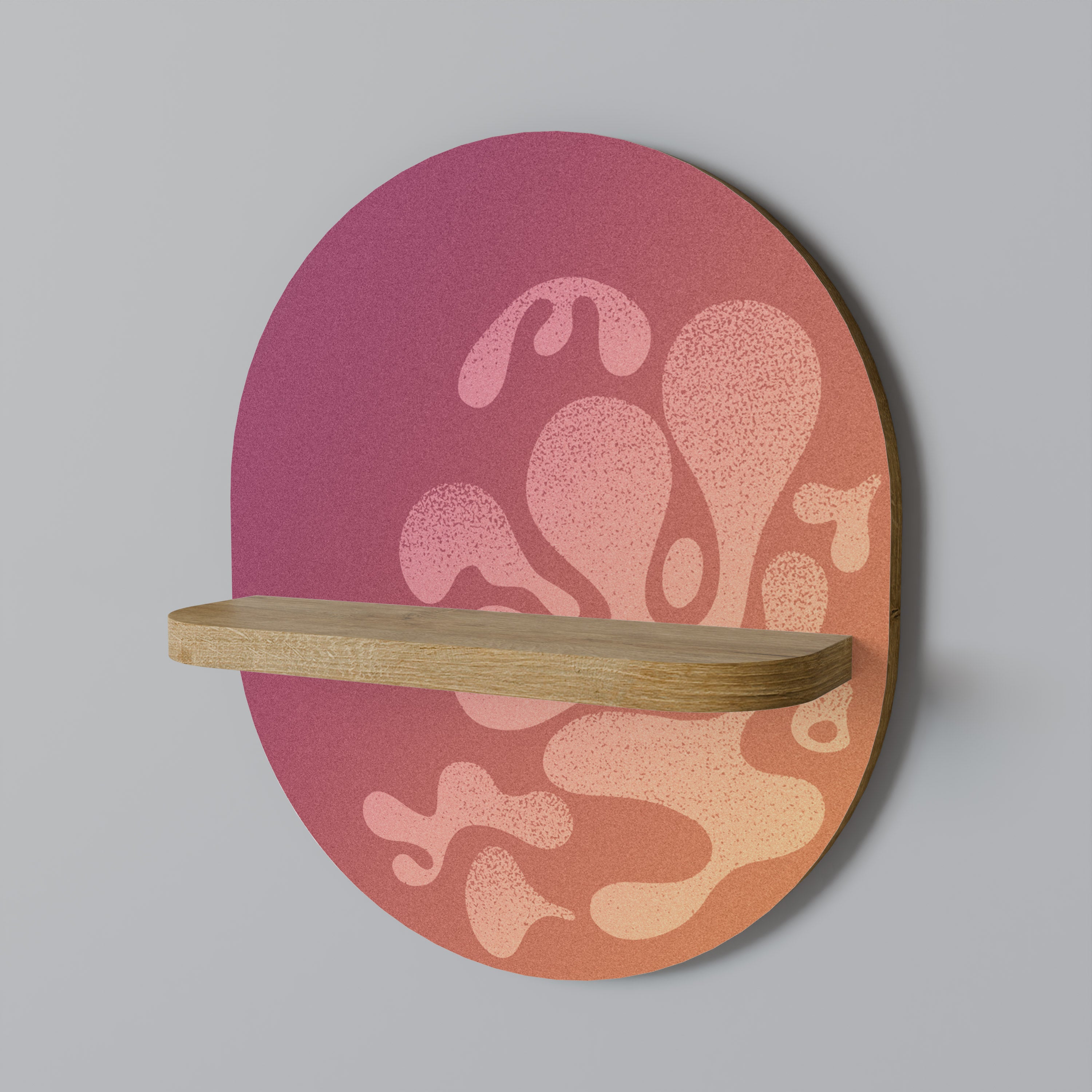 IRREGULAR PINK Decorative Art Shelf