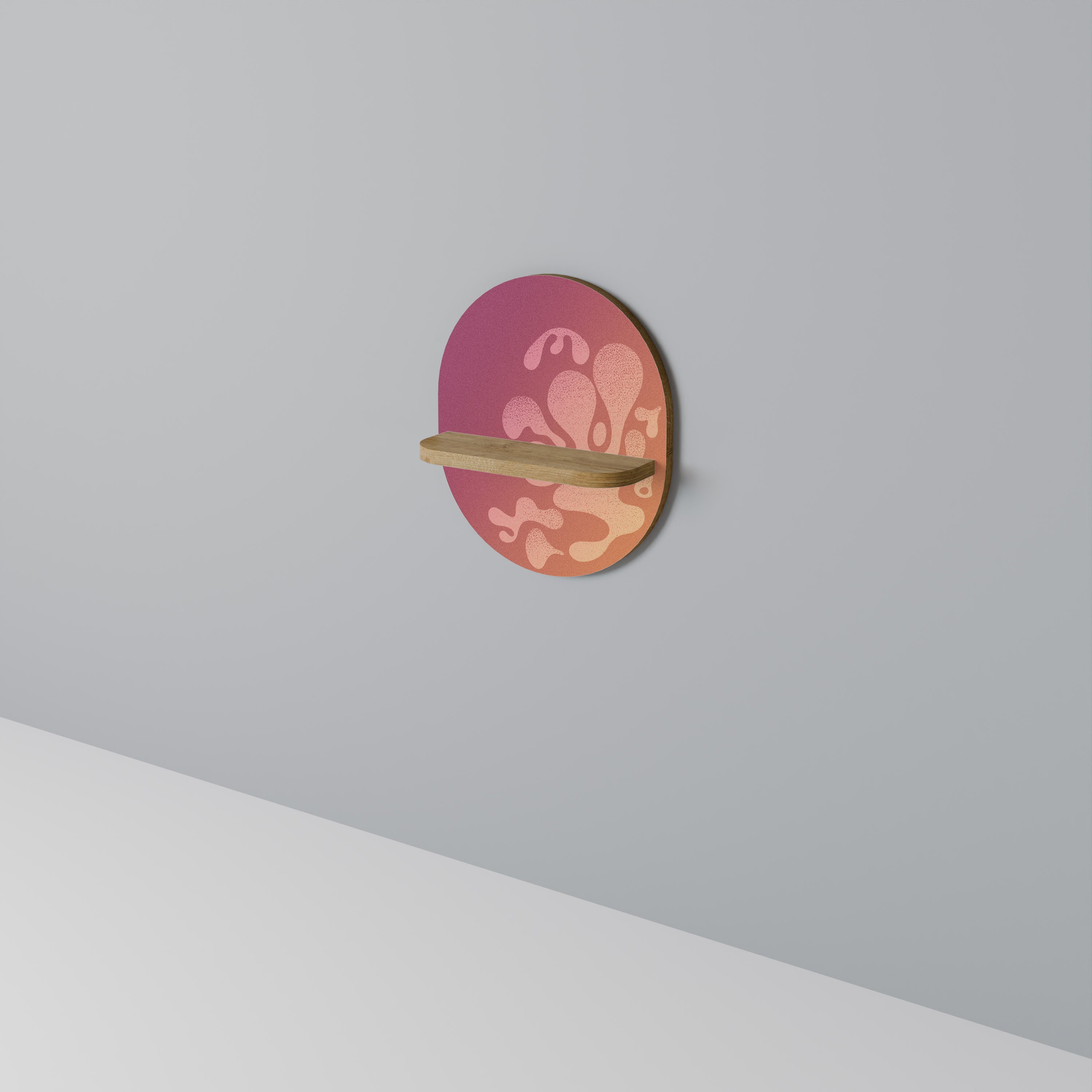 IRREGULAR PINK Art Shelf