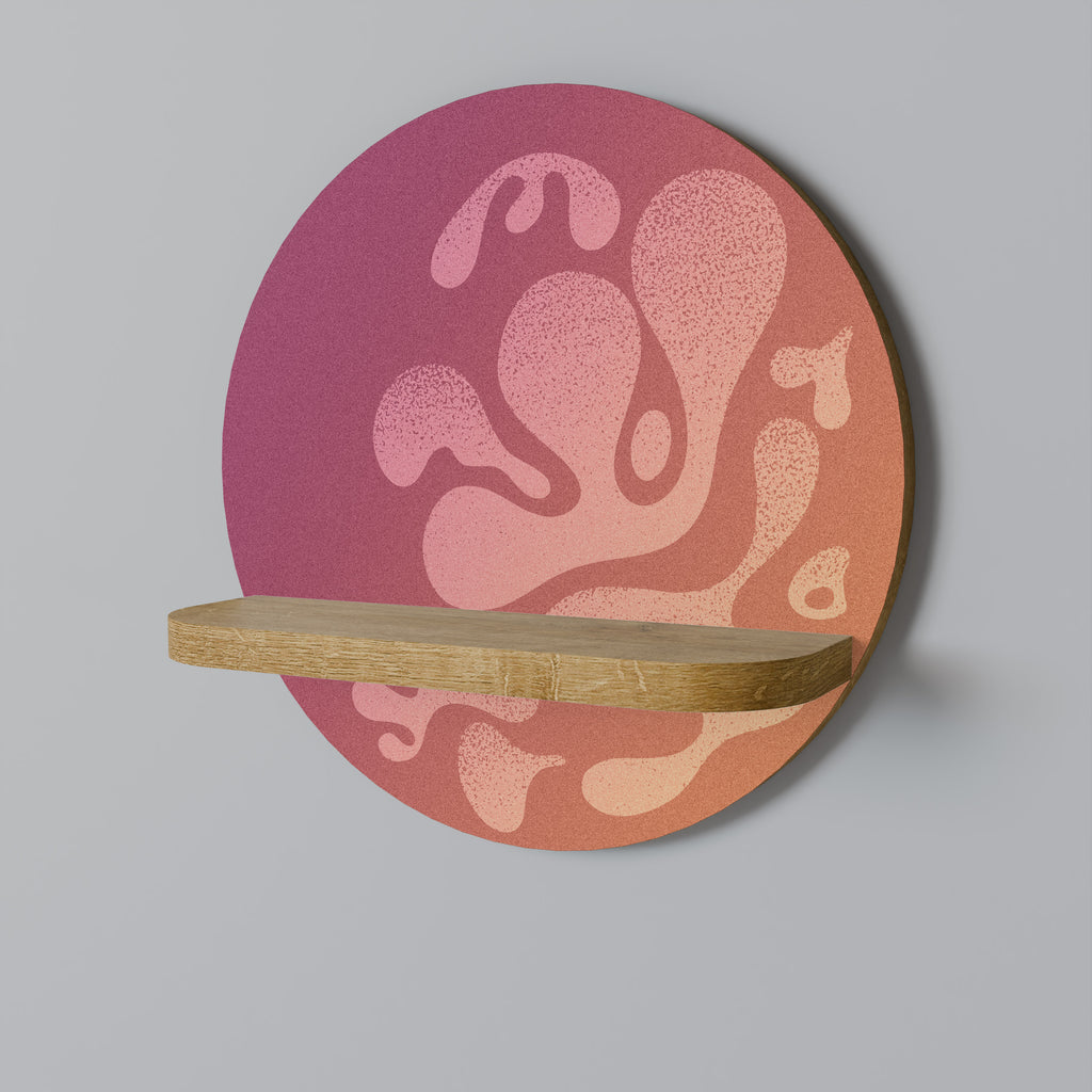 IRREGULAR PINK Decorative Art Shelf