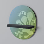 IRREGULAR BLUE Decorative Art Shelf