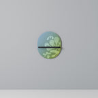 IRREGULAR BLUE Decorative Art Shelf