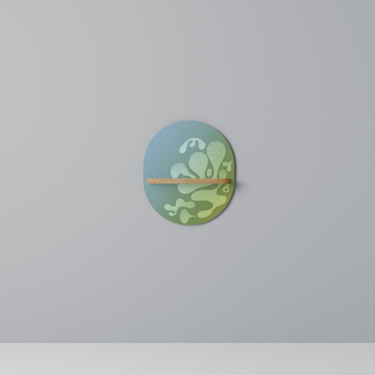 IRREGULAR BLUE Estante Artístico