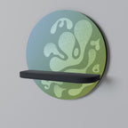 IRREGULAR BLUE Decorative Art Shelf