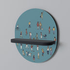 COLLECTIVE STREAM Decorative Art Shelf