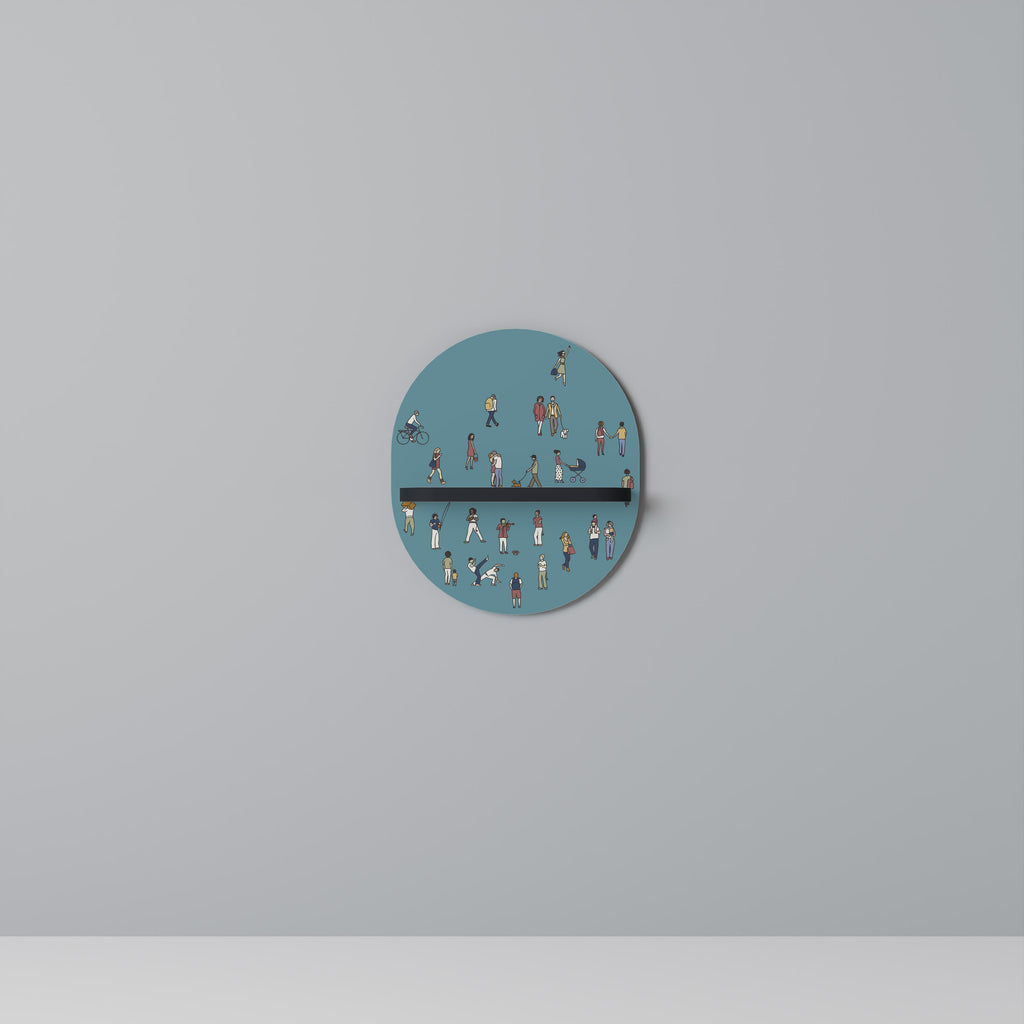 COLLECTIVE STREAM Decorative Art Shelf