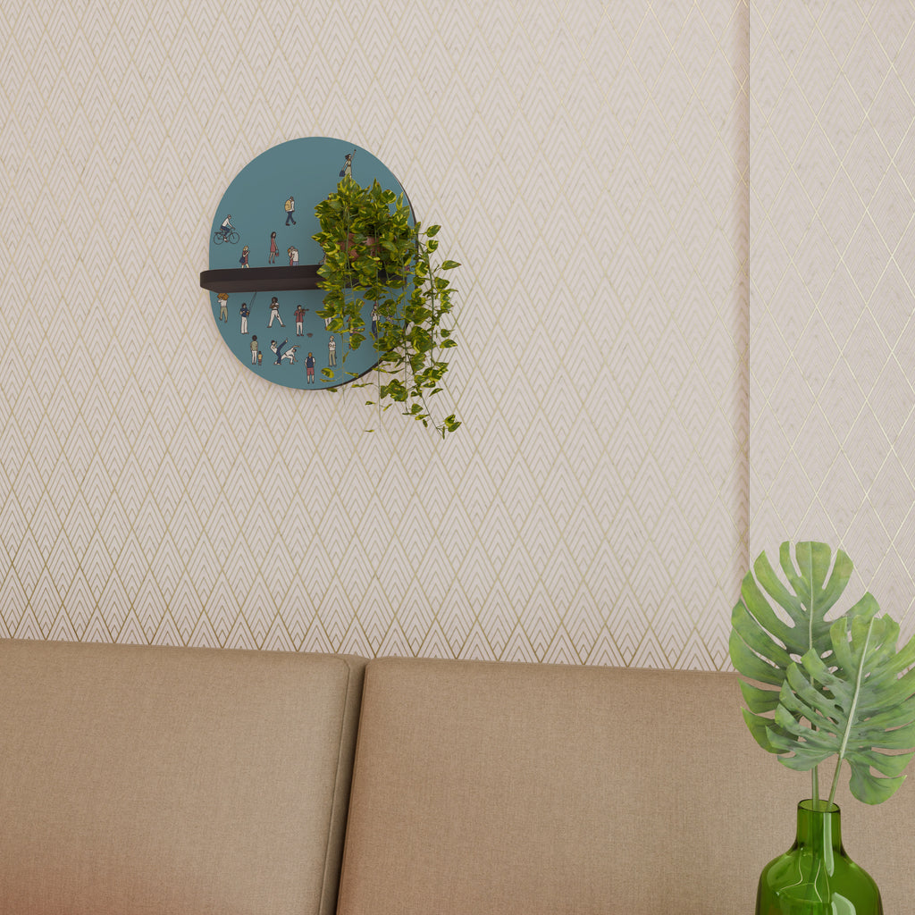 COLLECTIVE STREAM Decorative Art Shelf