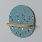 COLLECTIVE STREAM Decorative Art Shelf