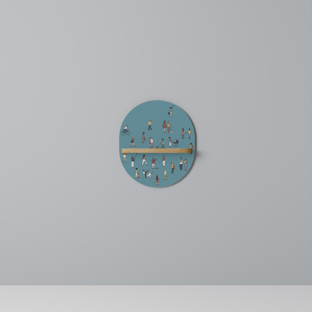 COLLECTIVE STREAM Decorative Art Shelf