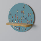 COLLECTIVE STREAM Decorative Art Shelf