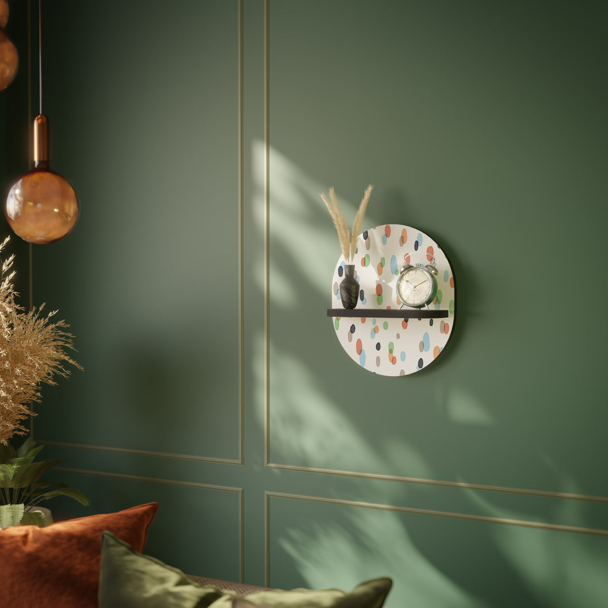 ENERGETIC SPOTS Decorative Art Shelf
