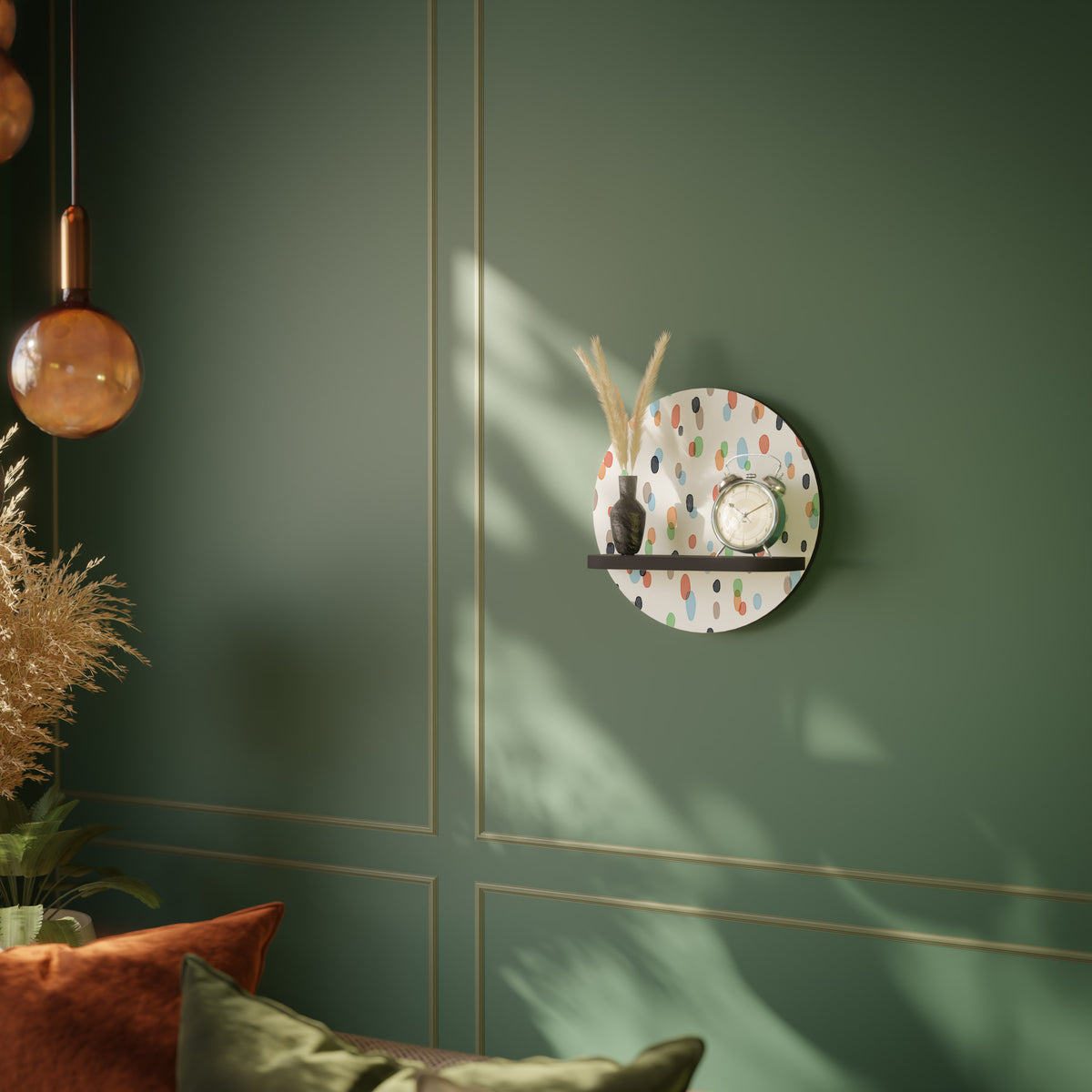 ENERGETIC SPOTS Decorative Art Shelf