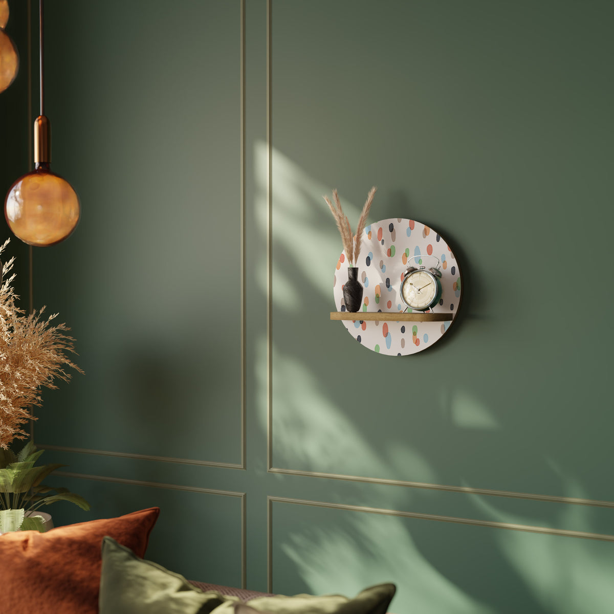 ENERGETIC SPOTS Decorative Art Shelf
