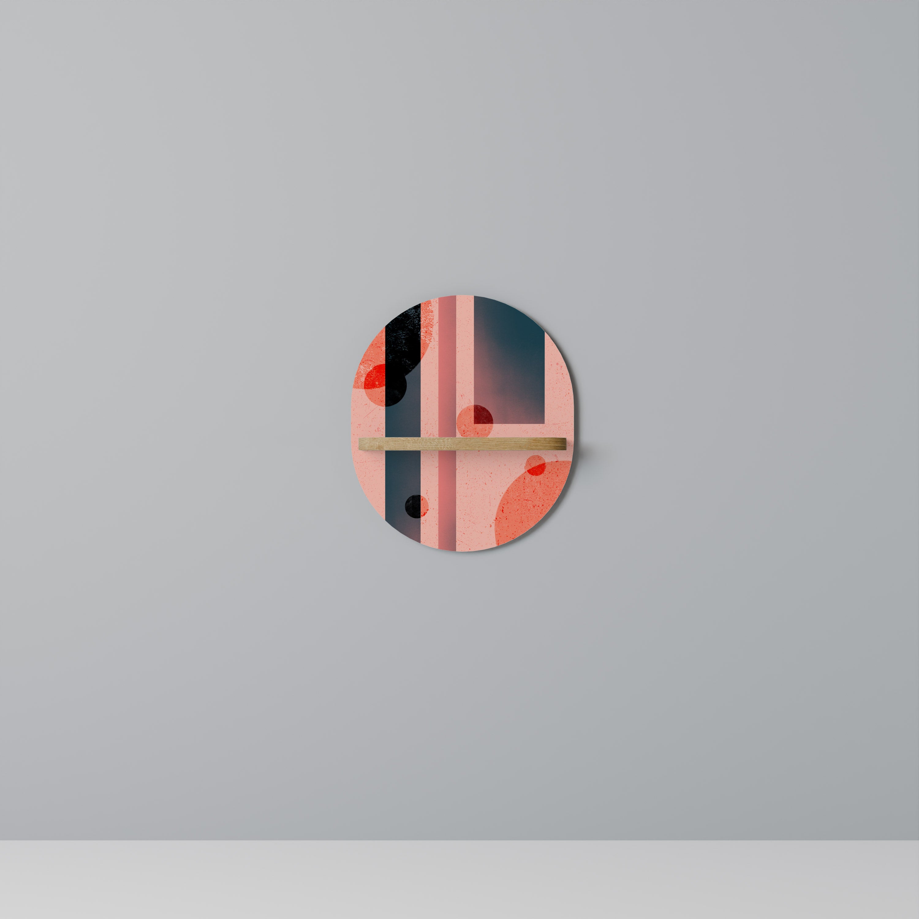 BLUSHED SPECTRUM Decorative Art Shelf