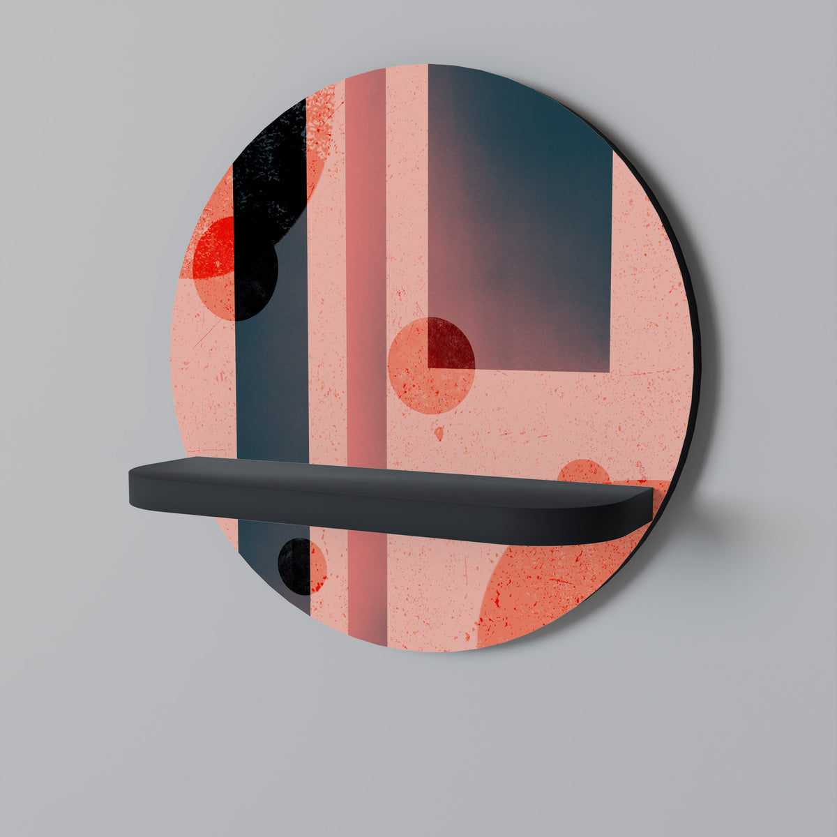 BLUSHED SPECTRUM Dekoratives Wandregal