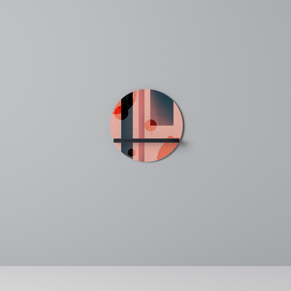 BLUSHED SPECTRUM Dekoratives Wandregal