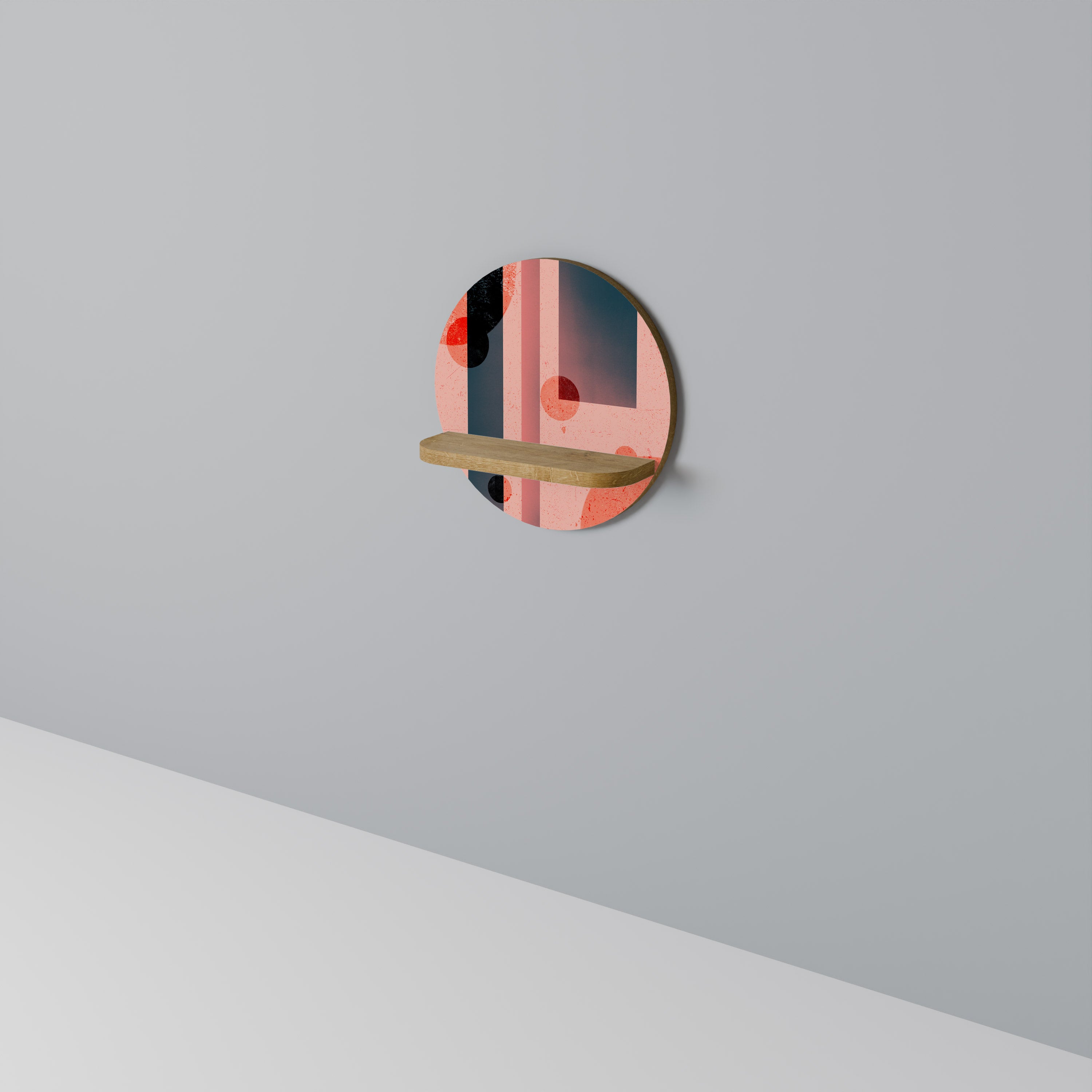 BLUSHED SPECTRUM Art Shelf