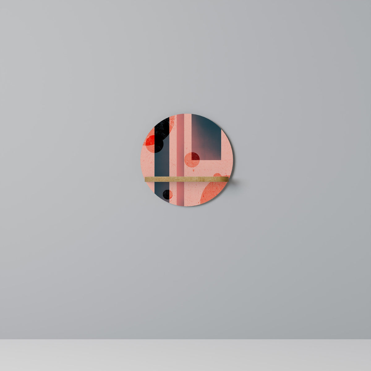 BLUSHED SPECTRUM Dekoratives Wandregal