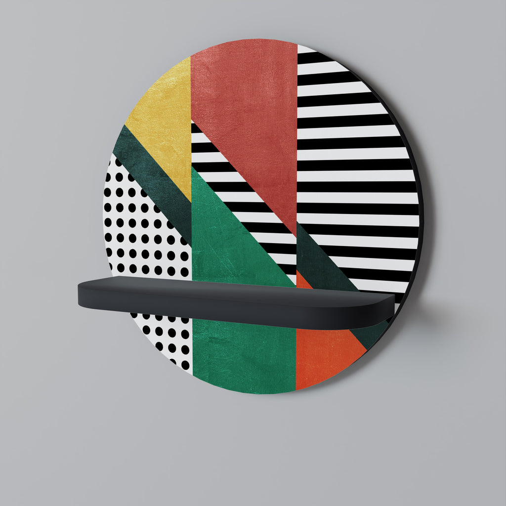 MAKESHIFT ARTISTRY Decorative Art Shelf