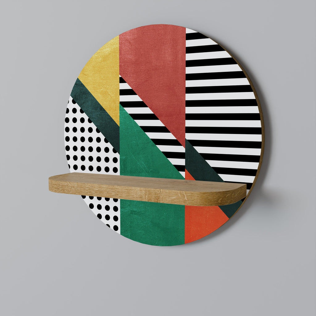 MAKESHIFT ARTISTRY Decorative Art Shelf