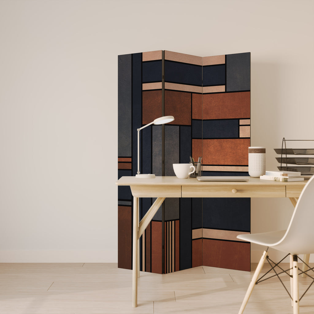 INTREPID FORMATION Dekorativ rumsavdelare – 3 paneler